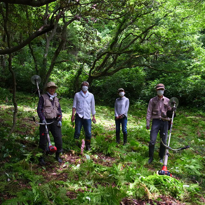 ５月８日、葉山ホタルの会連携プロジェクト