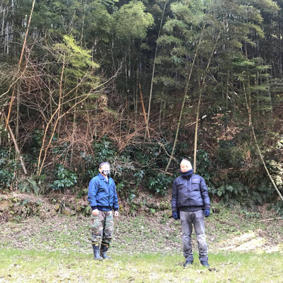 ２月２７日、大沢谷竹林整備プロジェクト