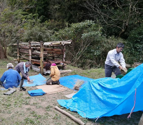 １１月６日、上山口寺前谷戸復元プロジェクト