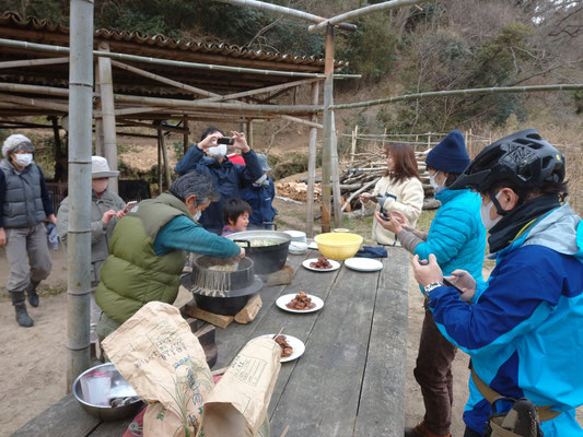 １月２３日、上山口寺前谷戸復元プロジェクト