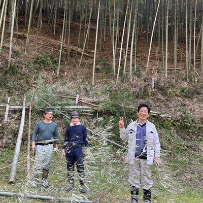 ３月２２日　大沢谷竹林整備プロジェクト