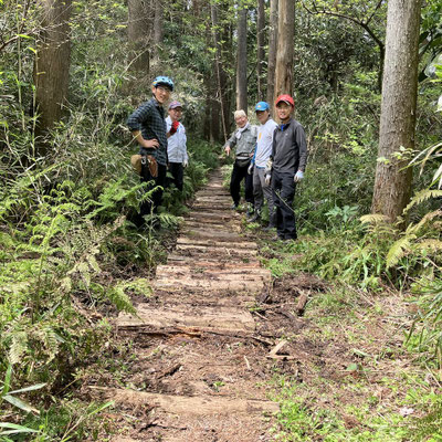 ４月２１日　二子山山系巡視プロジェクト