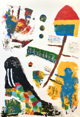 untitled 2024 103cm×72.8cm acrylicpainting