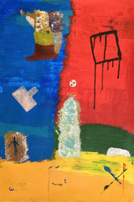 Visible 2025 51.5cm × 36.4cm acrylicpainting