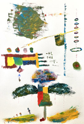 Not Flying 2025 51.5cm × 36.4cm acrylicpainting