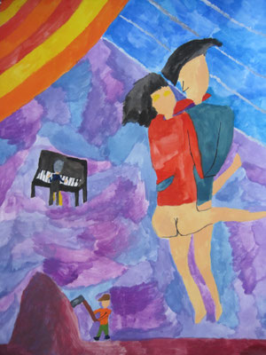 2011　『とある日常の終わり』　　51.5cm×36.4cm
