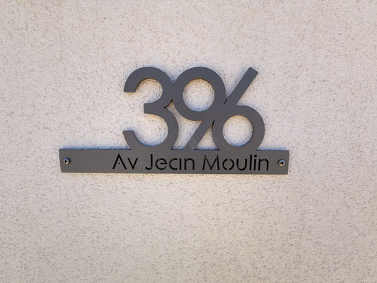 Numéro maison original