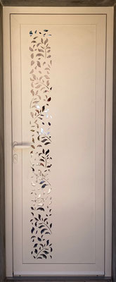 Porte d'entrée aluminium personnalisable