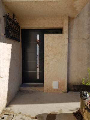 porte d'entrée sur mesure