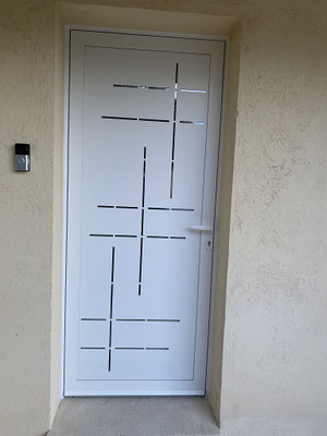 Porte d'entrée chic