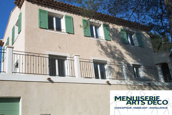 volet fabriqué sur mesure