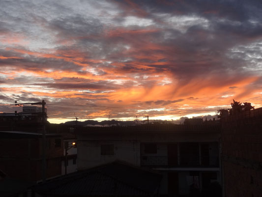 San Ignacio coucher de soleil