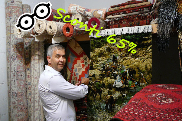 Tappeti Udine, Sig Zarepour titolare, occasione tappeti persiani Udine, Titolare tappeti Tabriz carpet Udine