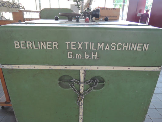 Industrietechnik kam anfangs vor allem aus England, dann auch zunehmend aus deutschen Betrieben. Foto: C. Schumann, 2024