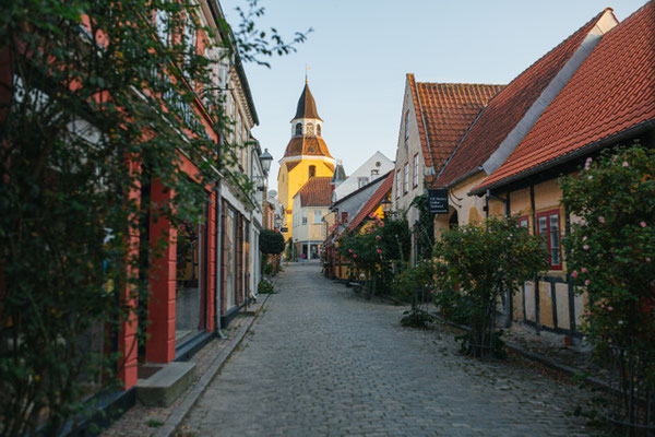 Faaborg besitzt eine historische Altstadt. Foto: Michael Fiukowski & Sarah Moritz/PR