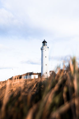 Das Wahrzeichen von Hirtshals ist der Leuchtturm. Foto: PR/VisitDenmark/Robin Skjoldborg