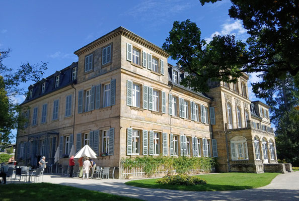 Ein Lieblingsziel des Dichters: Schloss Fantaisie und sein Park bei Bayreuth. Foto: Christoph Schumann, 2025