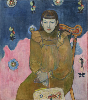 Paul Gauguin: Portrait einer jungen Frau. Ordrupgaard, Kopenhagen. Copyright Foto: Anders Sune Berg/PR