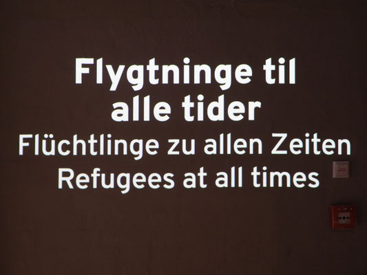 Multimedial: Flüchtlinge zu allen Zeiten. Foto: Christoph Schumann, 2024