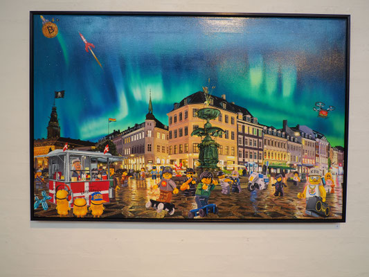 Der Platz Amagertorv in Kopenhagen wie in Artpusher in #Dansk sieht. Foto: C. Schumann, 2020