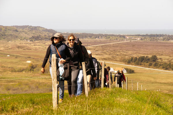 Ganzjähriges Vergnügen: Herbstliche Wanderung auf dem Weg Tranum-Fosdal. Foto: VisitJammerbugten