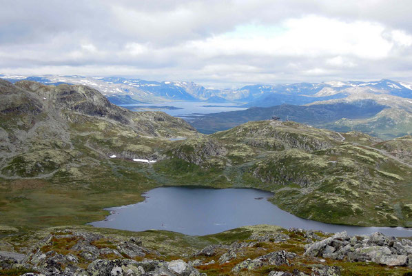 Auf dem 1497 Meter hohe Totten bei Hemsedal