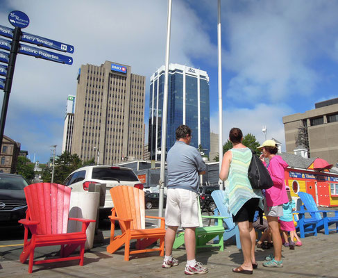 Halifax – am Hafen der Hauptstadt von Nova Scotia ist immer was los