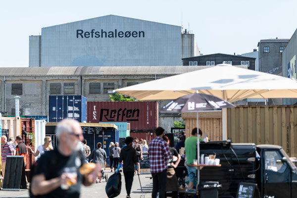 Reffen - Kopenhagens neuer Street Food Markt hat im Mai 2018 eröffnet. Foto: Reffen/Martin Kaufmann/PR