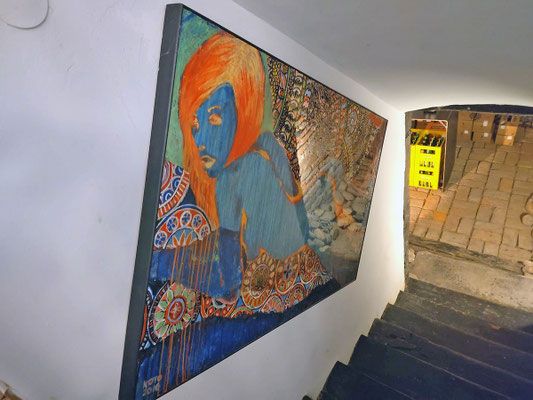 "Polychrom", 86x183cm, Preis* €2700,-
