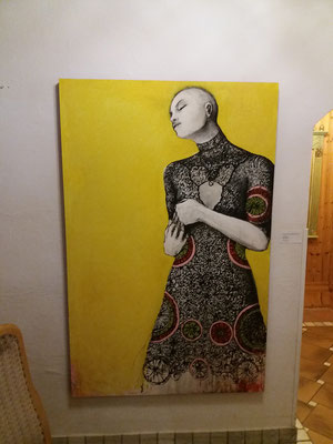 "Yellow 5", 172x110cm