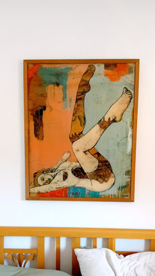 "Die Verwandlung",95x78cm, Preis* €2200,-