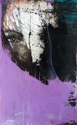 "Spieglein an der Wand Nr.1, 125x80cm, 2400,-