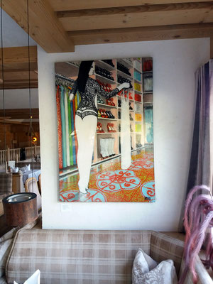 "Insta(nt)Life 2", 126x86cm,  Preis* €2500,-