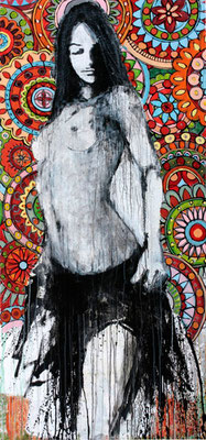 "Tanz Nr.13", 85x185cm, verkauft