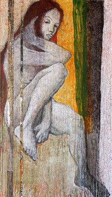 KOTO | "Warten auf Godot" | Acryl auf Hartfaser