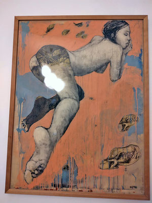 "im Herbst die Blätter fallen", 110x80cm, Preis* €2200,-