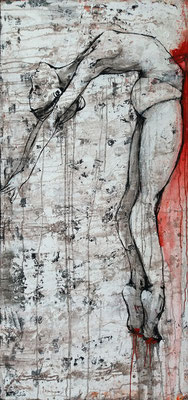 "Begnadete Körper 2", 172x80cm