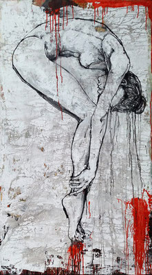 "Begnadete Körper 4", 172x95cm