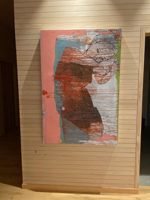 "Monolith" | Acryl auf Sperrholz | 140x95cm | Preis* €2600,-
