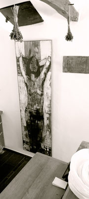 "Kreuz Nr.5", 192x60cm, Preis*, €2600,-