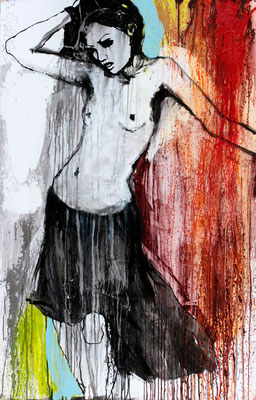 "Tanz Nr.5" | Acryl auf Sperrholz | 110x172cm