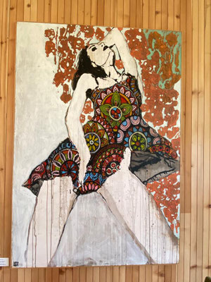 "Tanz Nr.12" | Acryl auf Sperrholz | 120x172cm | Preis* €3100,-