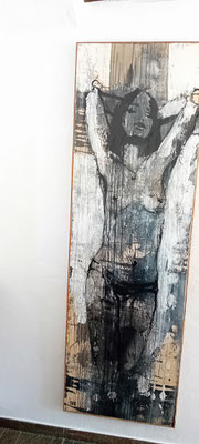 "Kreuz Nr.5", 192x60cm, Preis*, €2600,-