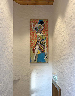 "GreteTapete2", 175x85cm, Preis* €3100,-