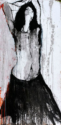 "Tanz Nr.1" | Acryl auf Sperrholz | 84x172cm