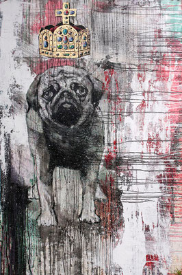 "Mops", 172x115cm