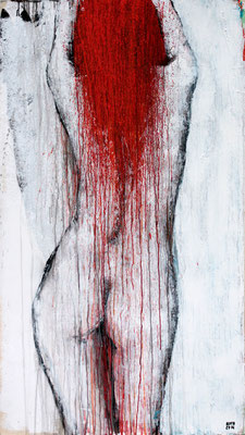 "Spiel mir doch ein Lied..." | Acryl auf Sperrholz | 90x162cm