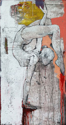"Begnadete Körper 3", 172x90cm