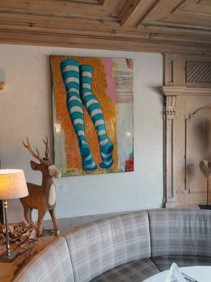 "Strumpfhausen 6", 111x78cm, Preis* €2300,-