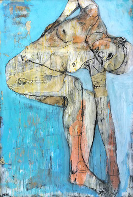 "Sus scrofa domesticus", 118x80cm